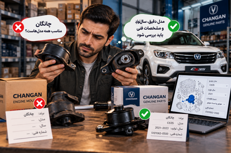 قطعات چانگان